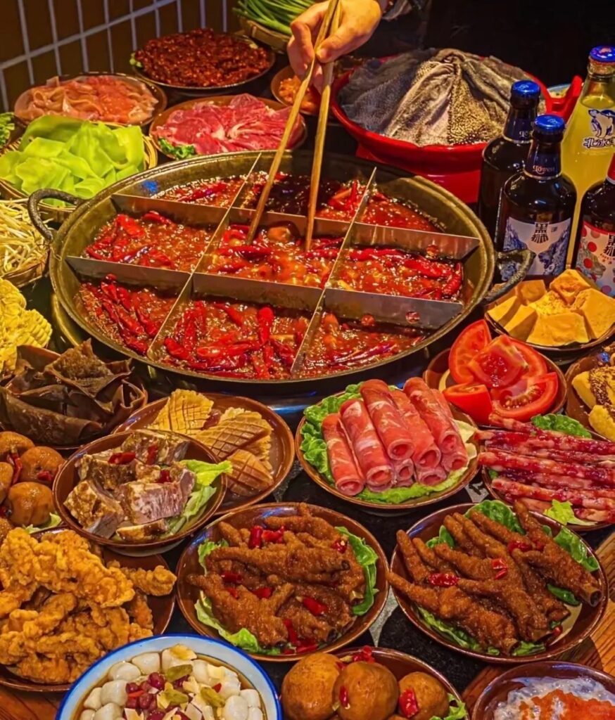hot pot at chongqing